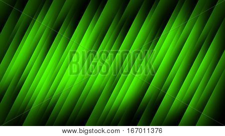 Green Abstract Background On The Black Strip