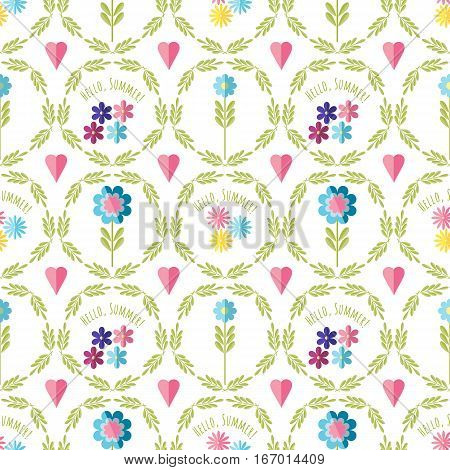 Cute flat background vector pattern with forget-me-not flowers. Seamless vector floral pattern for cushion pillow bandanna silk kerchief or shawl fabric print. Texture for clothes bedclothes
