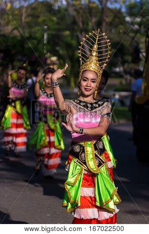 Thai Folk Dancer