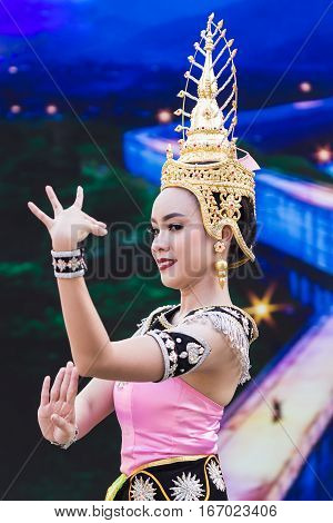 Thai Folk Dancer