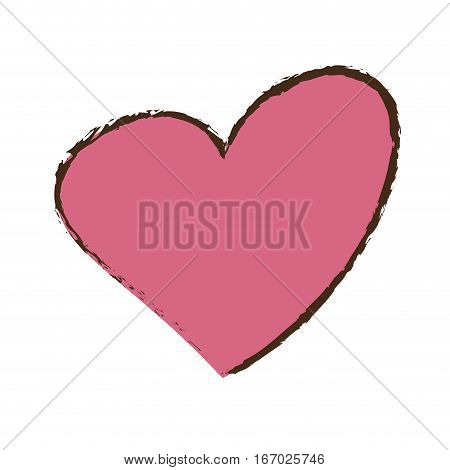 pink heat love romantic valentine day vector illustration eps 10