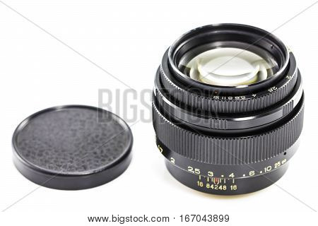 Old Photographic Lens / Slr Vintage Lens / 85Mm F2.0
