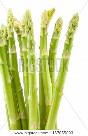Beautiful an isolated still life of asparagus