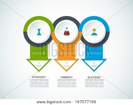 Vector Infographics Design Template  1-16-17