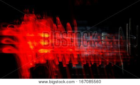 Night lights on street Astir ,Abstract texture