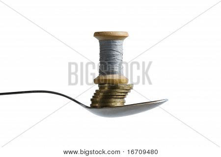 Thread Roll, Coins In The Spoon