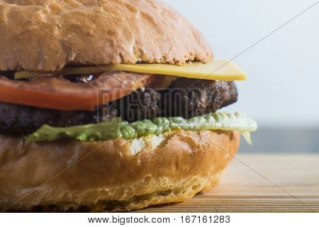 Crafting A Burger On The Supply Board