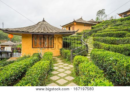 Ban Rak Thai, a Chinese settlement in Mae Hong Son province, Northern Thailand