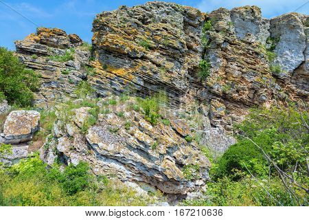 Stone Mountain chaoses Opuk. Opuksky Reserve is located on the southern coast of Kerch Peninsula.
