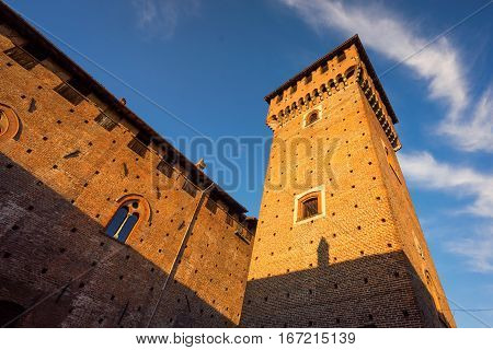 Middle Ages castle 