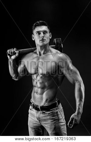 Muscular Man Naked Image & Photo (Free Trial) | Bigstock