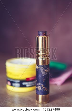 Mech Mod Vaping Smoking Device Polish Process