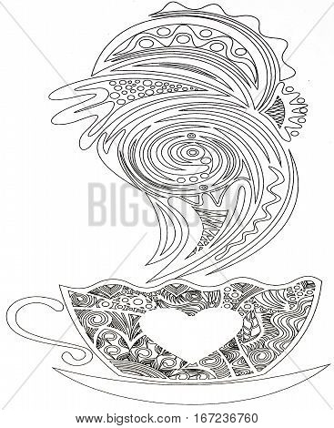 Coloring Pages For Adults,tea