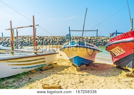 The Beach Behind The Boats