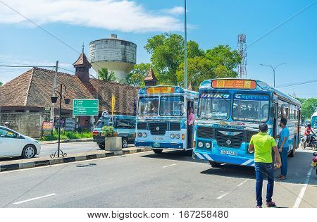 The Public Transport In Sri Lanka