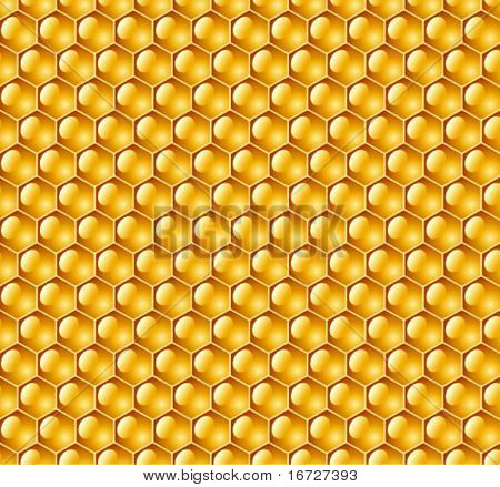 Sömlös bakgrund bikakemönster.