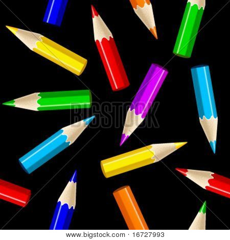 Colori matite sfondo senza soluzione di continuità.