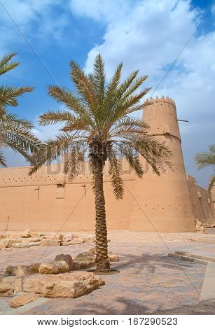 Al Masmak fort in the Riyadh city, Saudi Arabia