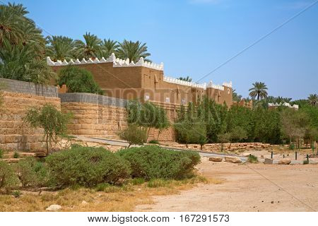 Streets of the old city Diriyah near Ar Riyadh, Kingdom of Saudi Arabia
