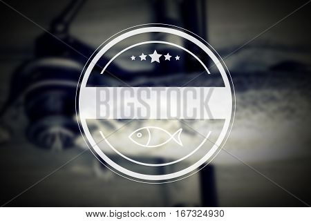 Fishing, Logo, Vintage Effect