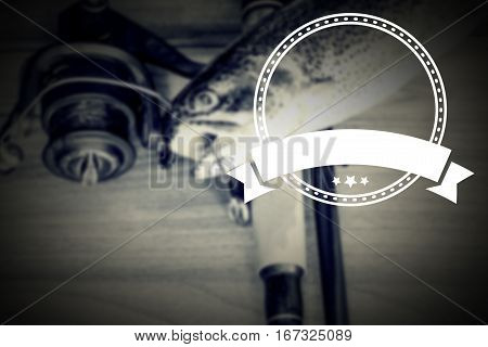 Fishing, Logo, Vintage Effect