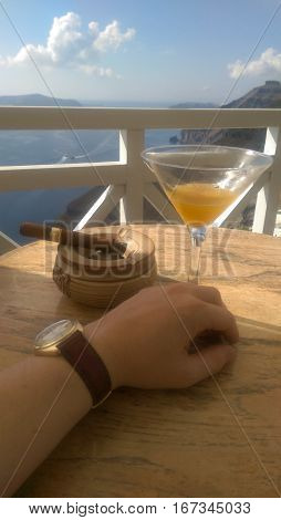 Sea Cigar Cocktail