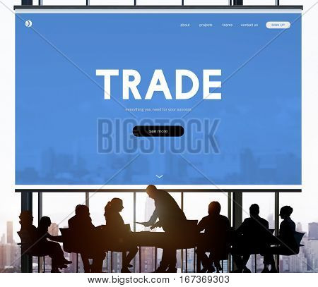 Stock Market Trade Finance Exchange Forex Concept