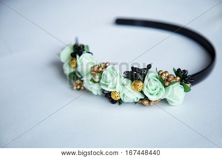 Hair hoop. Beauriful decorative accessory for head
