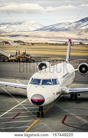 Plane At Gate