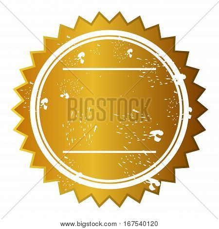 seal stamp guaranted icon vector illustration design