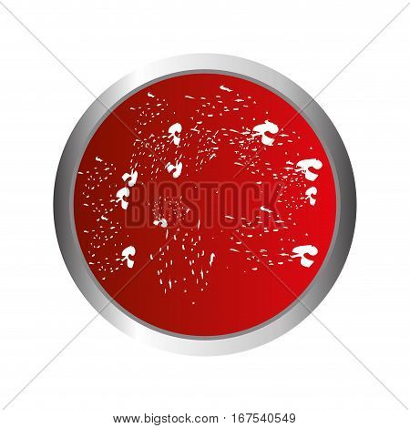 seal stamp guaranted icon vector illustration design