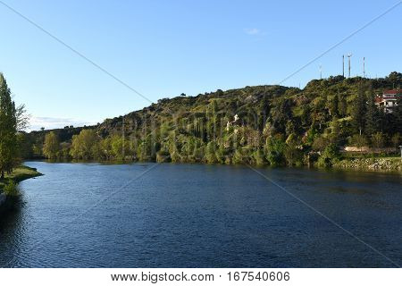 The Douro river near Mirandela Tras-os-Montes e Alto Douro Portugal