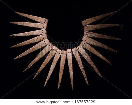 Precolombian Necklace - museum from Cuzco Peru