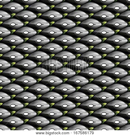 This pattern of black sunflower seeds with green sepal leaves can be used for wallpapers, fabric, gift wrapping paper, cards, web design, business cards, promotional banners and so on!