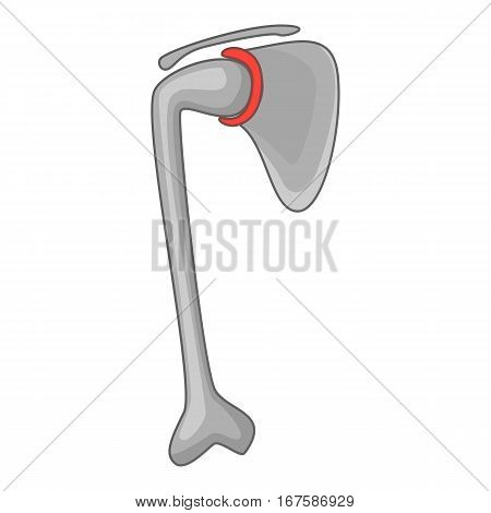 Artificial joint icon. Cartoon illustration of artificial joint vector icon for web