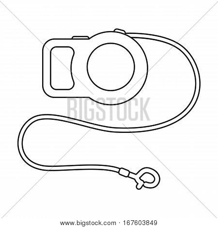 Pet lead icon of vector illustration for web and mobile design - stock vector