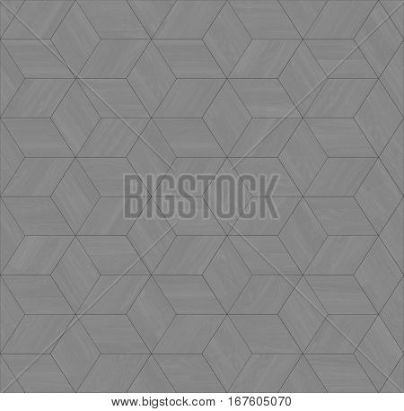 Parquet wood rhombus hexagon repeating floor texture