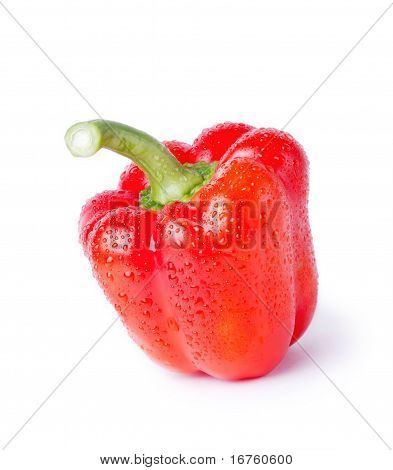 พริกไทยบัลแกเรียสีแดงสด
