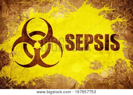 Grunge vintage Sepsis