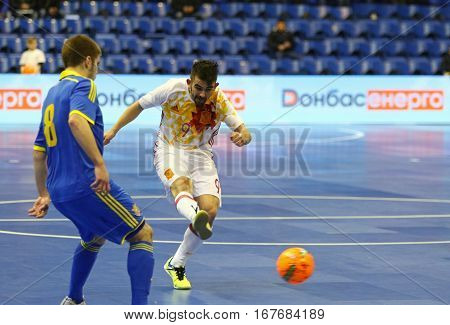 Friendly Futsal: Ukraine V Spain In Kiev, Ukraine