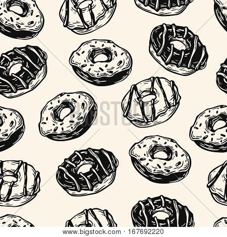 Vector Donuts, Pattern.