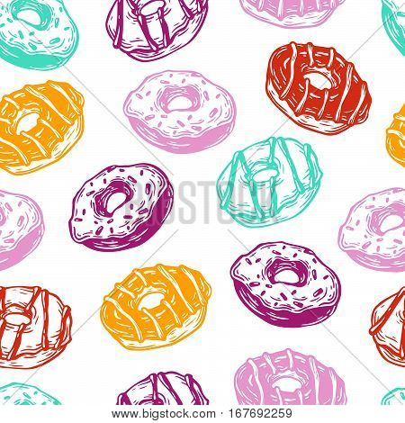 Vector Donuts, Pattern.