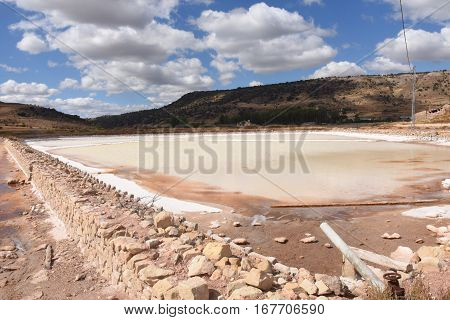 Salinas (saline) Of Imon Siguenza Guadalajara Spain