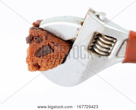 Half Chocolate Muffin Pressed