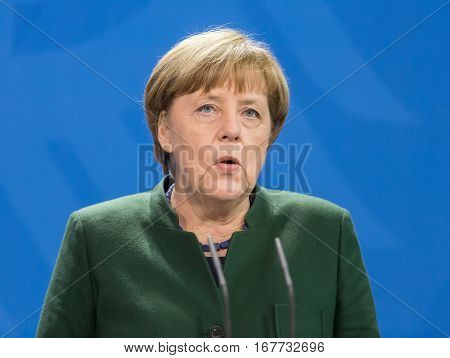 Chancellor Of The Federal Republic Of Germany Angela Merkel