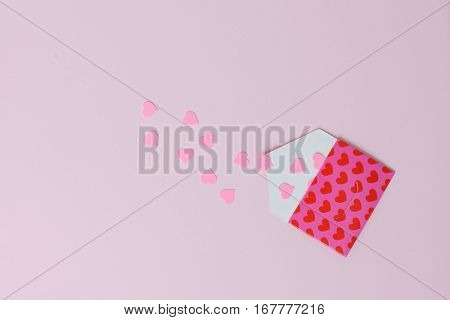 envelope with hearts