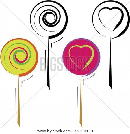 Kalligraphische Candy