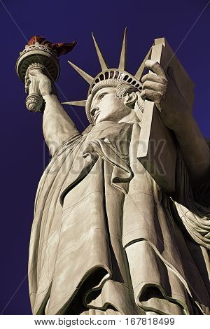 The Statue of Liberty is a colossal copper statue designed by Auguste Bartholdi a French sculptor was built by Gustave Eiffel