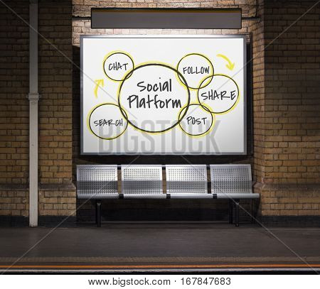 Internet Social Platform Media Network Digital
