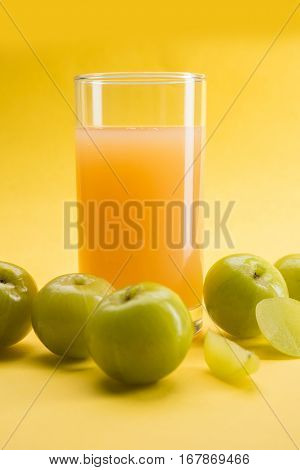 Ayurvedic Amla or Indian Gooseberry Juice, healthy diet